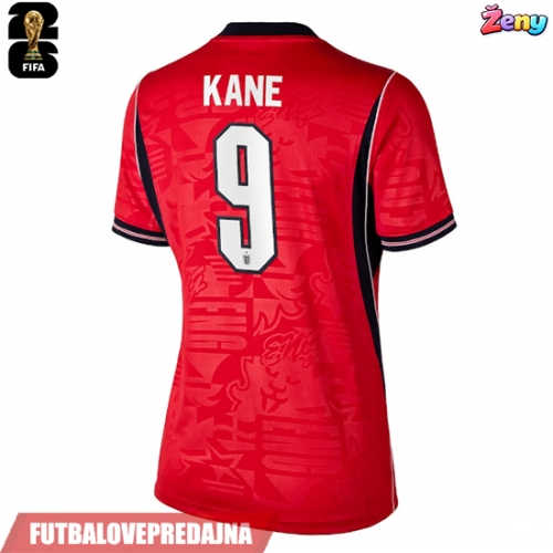 Lacne Ženy Futbalové dres Anglicko Harry Kane #9 MS 2026 Krátky Rukáv - Preč